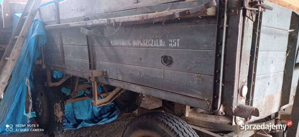 Przyczepa rolnicza Sanok 35 t Nysa