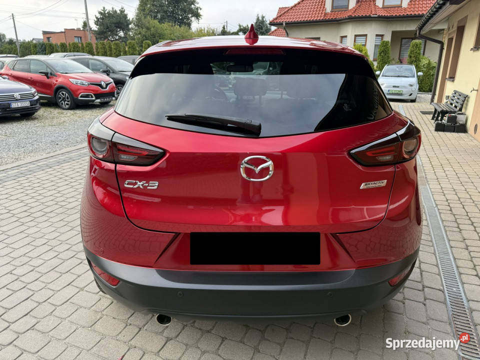 Mazda CX3 20 120 Klimatronik Navi Hud Serwis czujnik parkowania Orzech