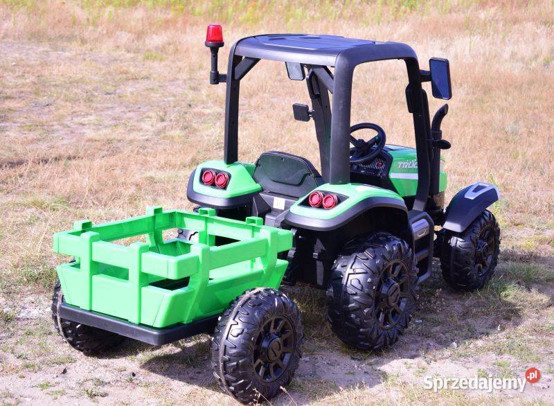 OLBRZYMI TRAKTOR Z PRZYCZEPĄ 24V 4X4 Toruń