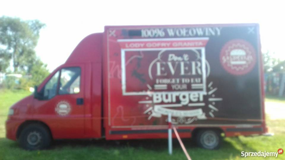 FoodTruck Fiat Ducato Food Truck radio / CD Serock sprzedam