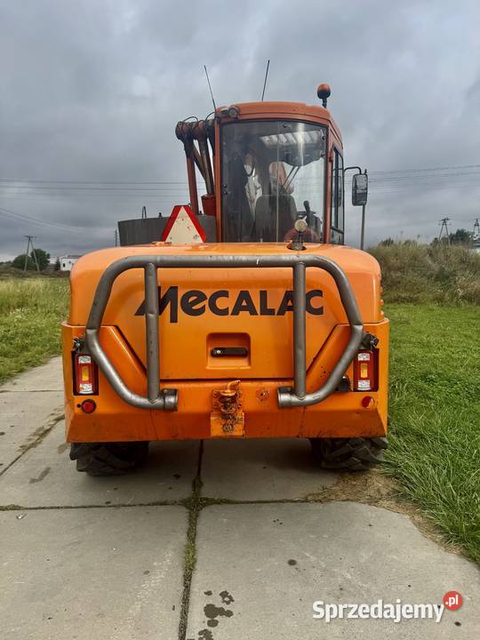 Koparka Mecalac 12MXT faktura łyżki lubelskie Telatyn