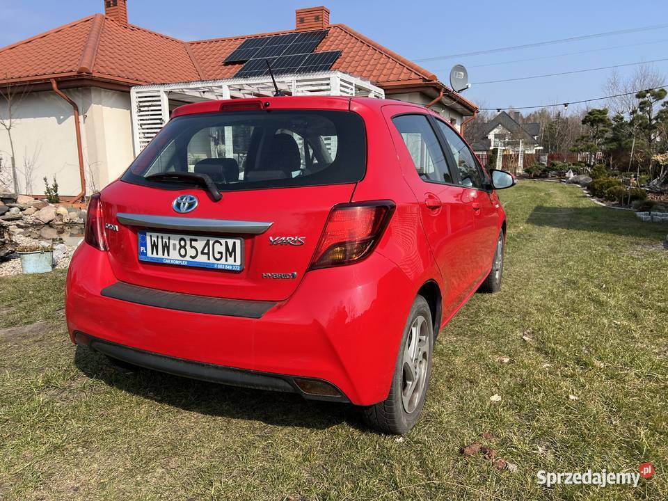 Toyota Yaris Hybrid 2016 Automat 92 000 Toyota Warszawa