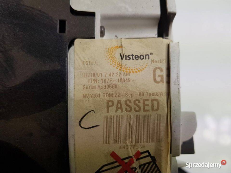 LICZNIK ZEGAR FORD MONDEO MK3 1S7F10849GB kujawsko-pomorskie Lipno