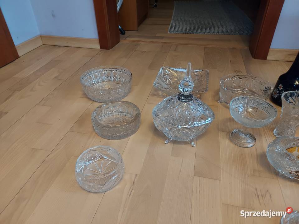 Kryształy PRL Porcelana i szkło Poznań