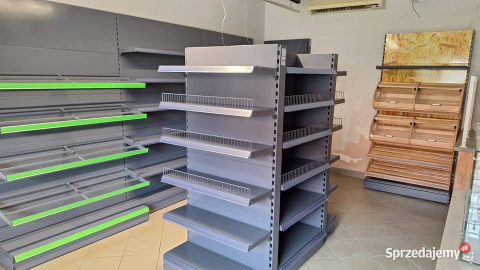 Regał sklepowy gondola regał metalowy Mago warmińsko-mazurskie