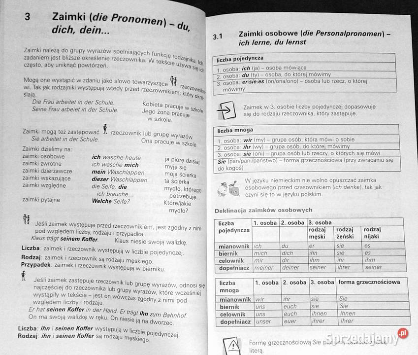 Krótka gramatyka języka niemieckiego PONS Heike Pozostałe Chełm