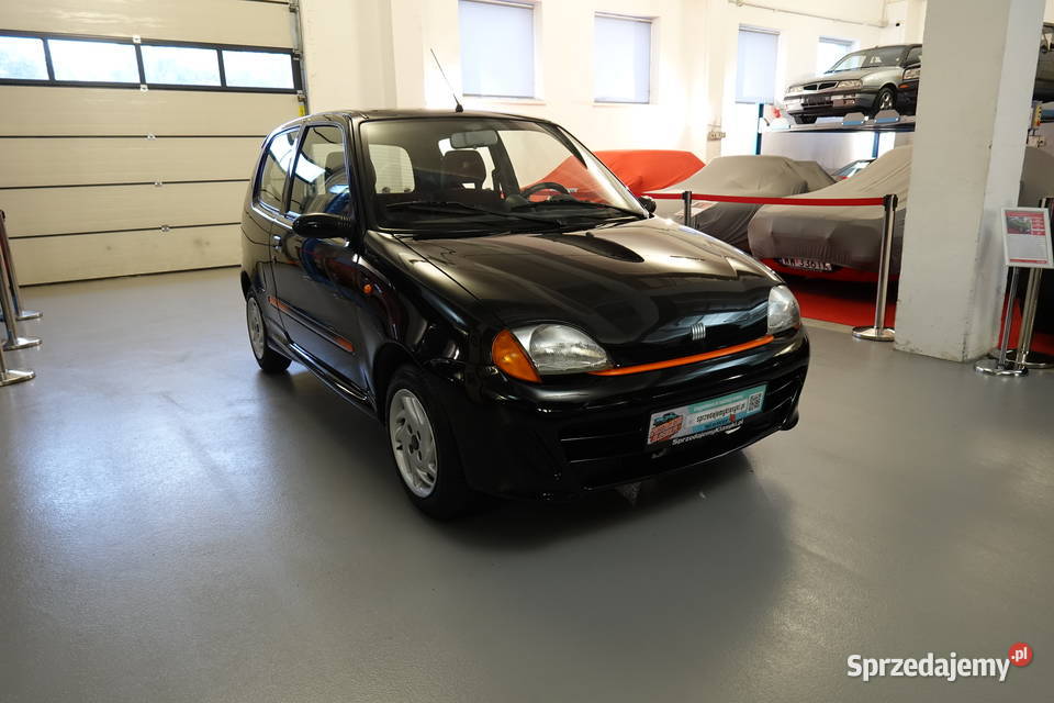 Fiat Seicento Sporting z 2000 roku miejski centralny zamek łódzkie Zgierz