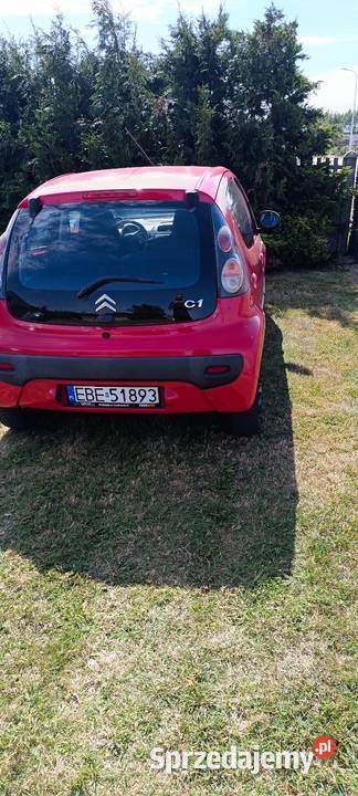 Citroen c1 10 benzynalpg sprzedam