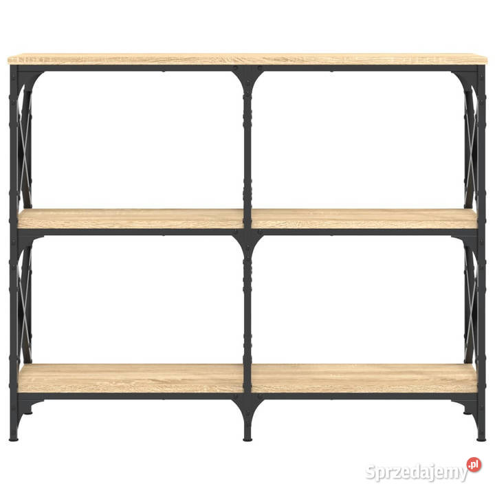 Stolik konsolowy dąb sonoma 100x28x805 WM835420 Dom i Ogród mazowieckie Warszawa