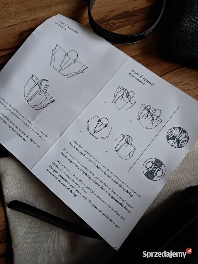 nowa torba ze skóry teksturowej z limitowanej świętokrzyskie Sandomierz