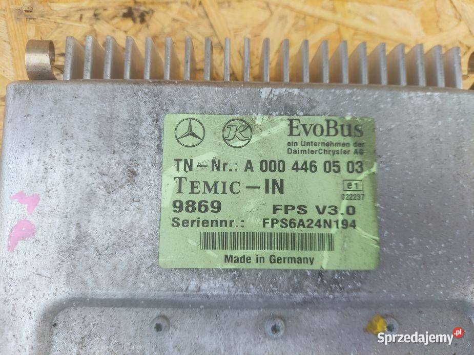 STEROWNIK MODUŁ MERCEDES EVO BUS A0004460503 Czujniki i sterowniki Gliwice