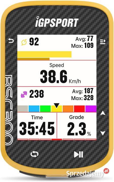 iGPSPORT BSC300 Komputer rowerowy GPS Kolarstwo Części i akcesoria