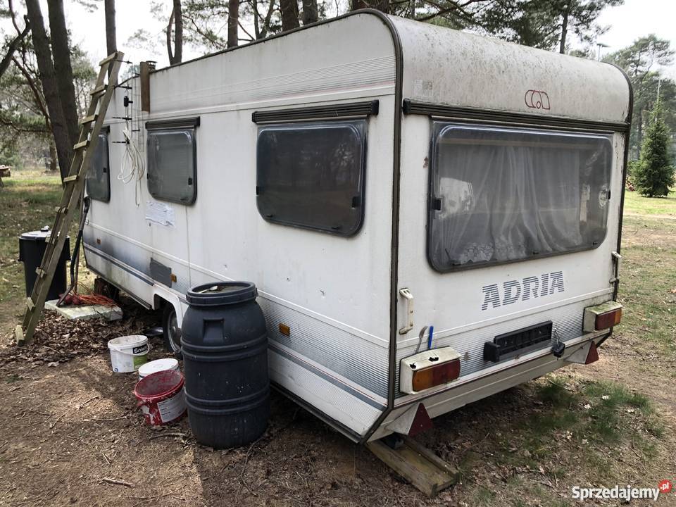 Przyczepa Adria Optima 1995 stan Szczecin