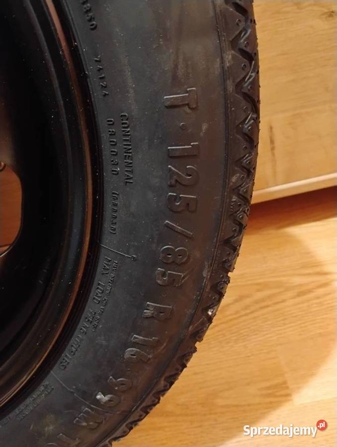 Koło dojazdowe Citroen C3AIRCROSS 12585R16 Kraków