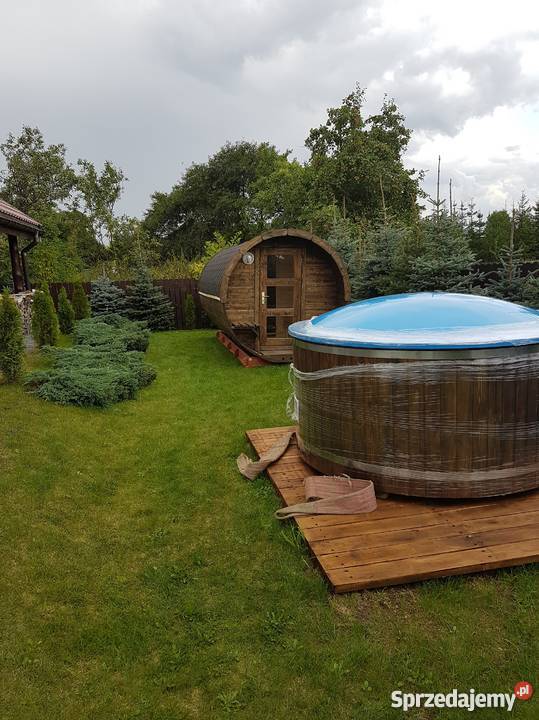 Sauna Beczka Ogrodowa 400 z piecem Harvia Łódź
