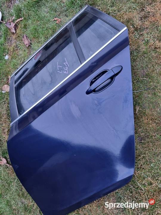 BMW E61 DRZWI LEWE TYLNE KOMPLETNE Głogówek