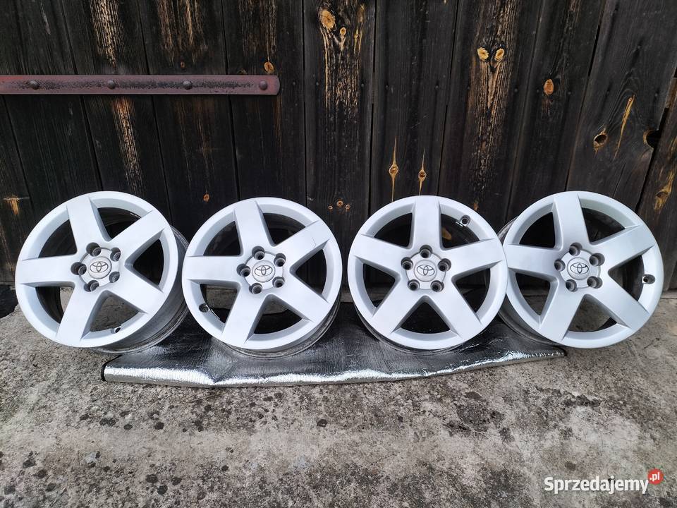 Zestaw alufelg 15 5x100 ET38 Toyota VW Audi lubelskie Biłgoraj sprzedam