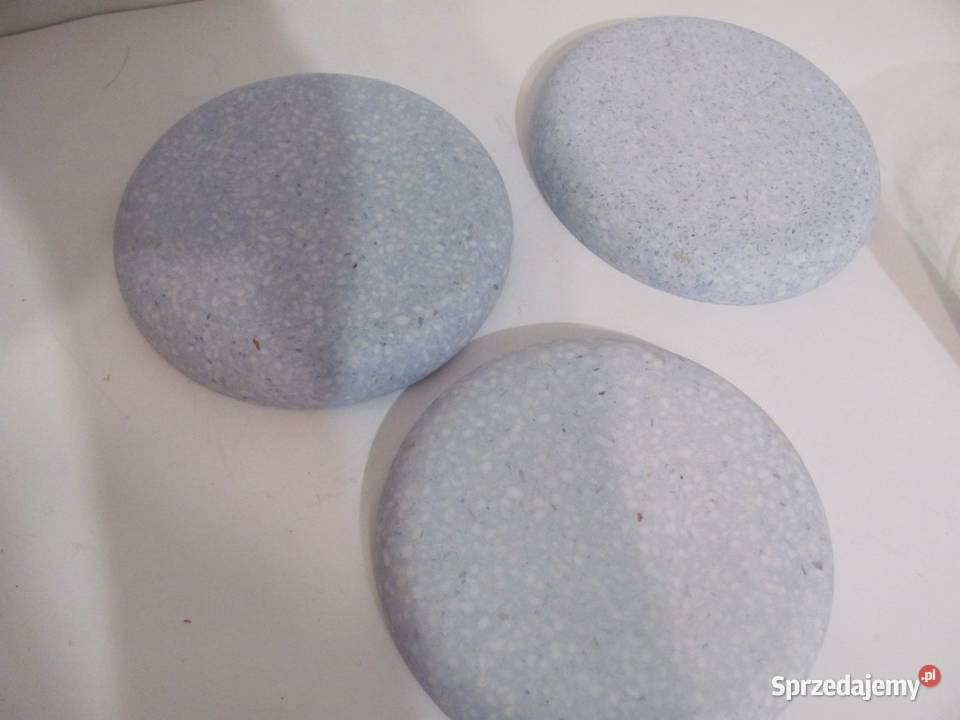 Denby Four Terrazzo Coasters Imperial Blue 3 odcienie błękitu lubelskie Zamość
