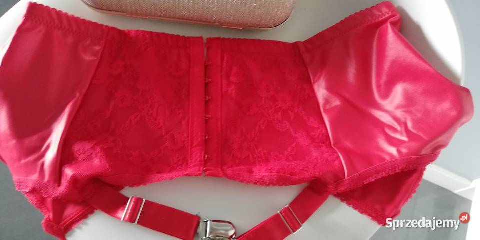 seksowny pas do pończoch czerwony mazowieckie Warszawa