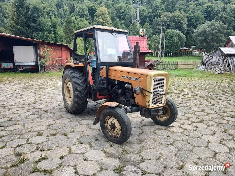 CIĄGNIK ROLNICZY URSUS C360 TRAKTOR STAN C355 Jeleśnia