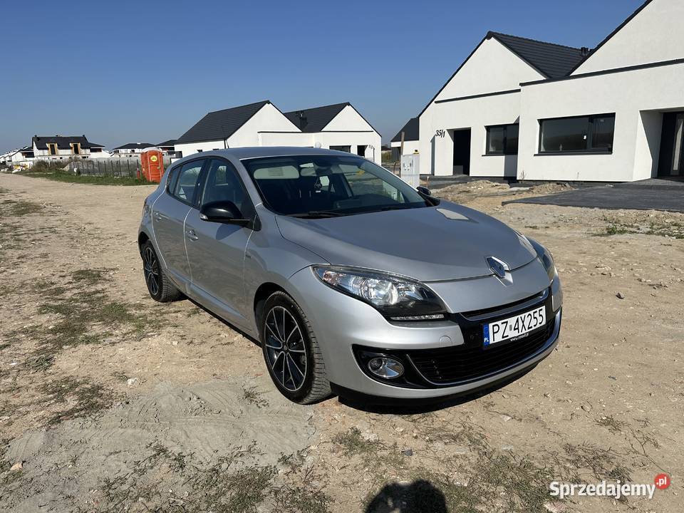 Renault Megane III BOSE 15 dCi bez wkładu Poznań Samochody osobowe
