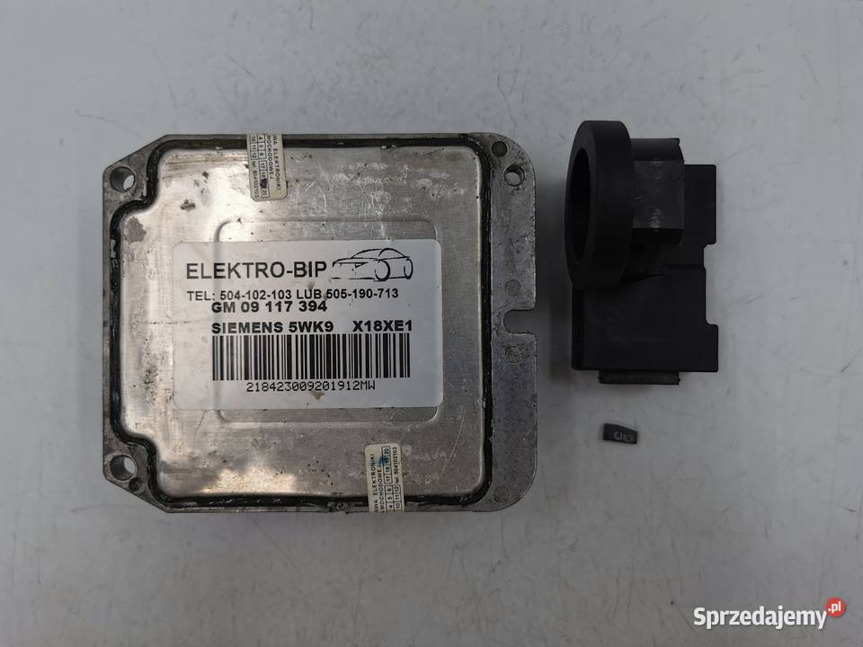 Sterownik Silnika Opel Vectra B Zafira A 18 16v osobowe Komputery Wyszków sprzedam