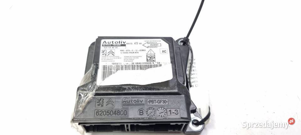 SENSOR AIRBAG CITROEN C4 PICASSO 9807547380 Części samochodowe Lipno