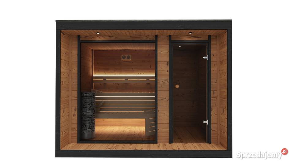 Sauna ogrodowa LUMI 300 x 205 DOSTAWA W