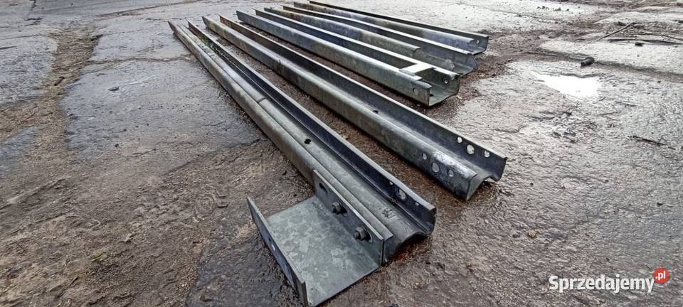Słupki barier drogowych ocynkowane różne Bronisław