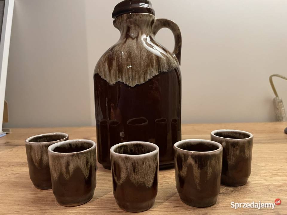 BOSZA Warszawa karafka kieliszki Pruszcz Gdański sprzedam