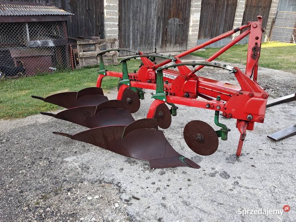 Pług kverneland 3 skibowy zabezpieczenie resor Kijany