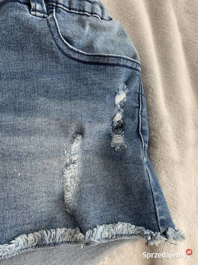 Krótkie spodenki szorty dżinsowe jeansowe NOWE