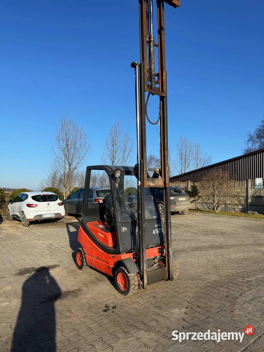 wózek widłowy LINDE H16T02 1600 Triplex 460m Działoszyn sprzedam