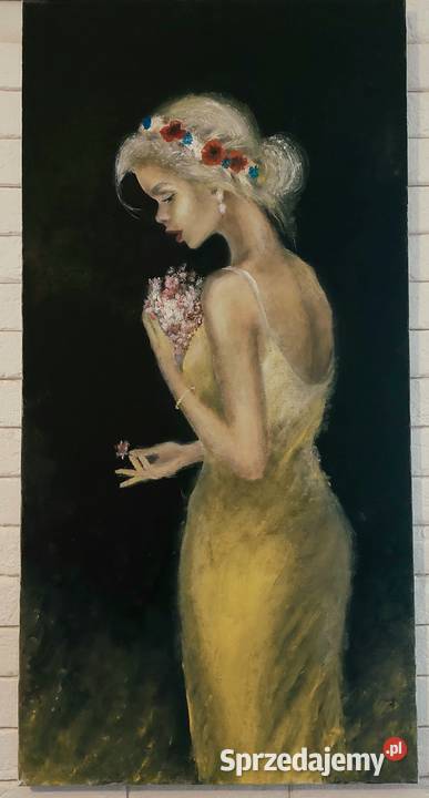 Kobieta Lato Piękny Obraz Olejny 50100 Lublin