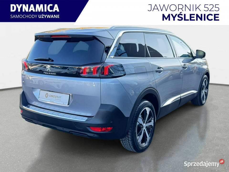 Peugeot 5008 15HDI 130 automat 2021 r salon 7mio elektryczne lusterka Myślenice