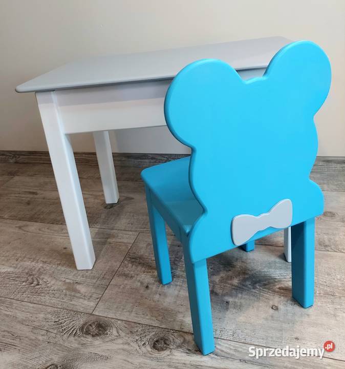 Stolik i krzesełko drewniane 107122 Opole