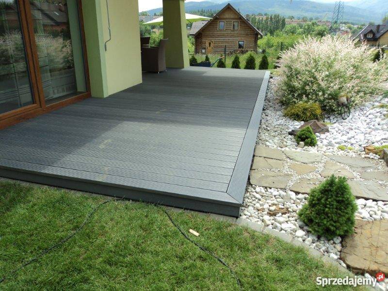 Tarasy drewniane kompozytowe montaż cała Polska śląskie Bielsko-Biała