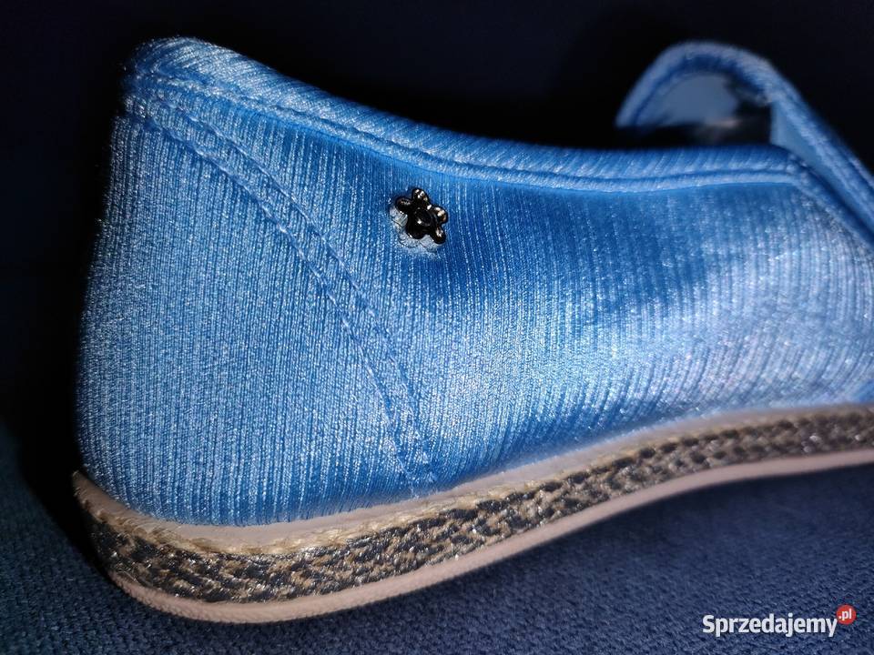 Balada Espadryle Slip On niebieskie rozmiar 39 Bielsko-Biała