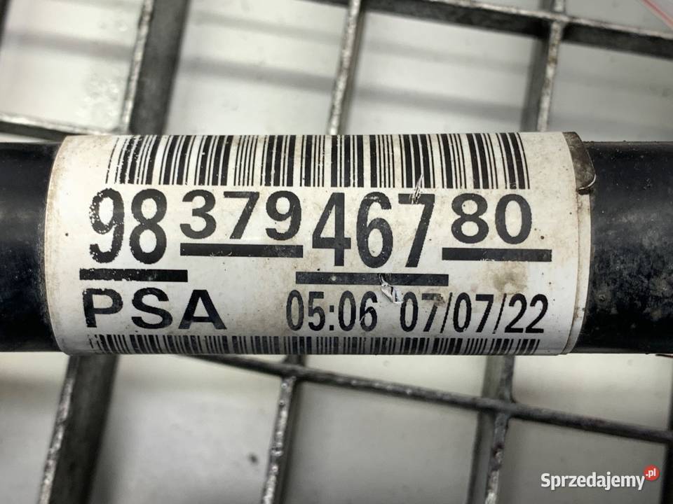 PÓŁOŚ LEWY PRZÓD PEUGEOT 308 SW III 9837946780 osobowe podkarpackie