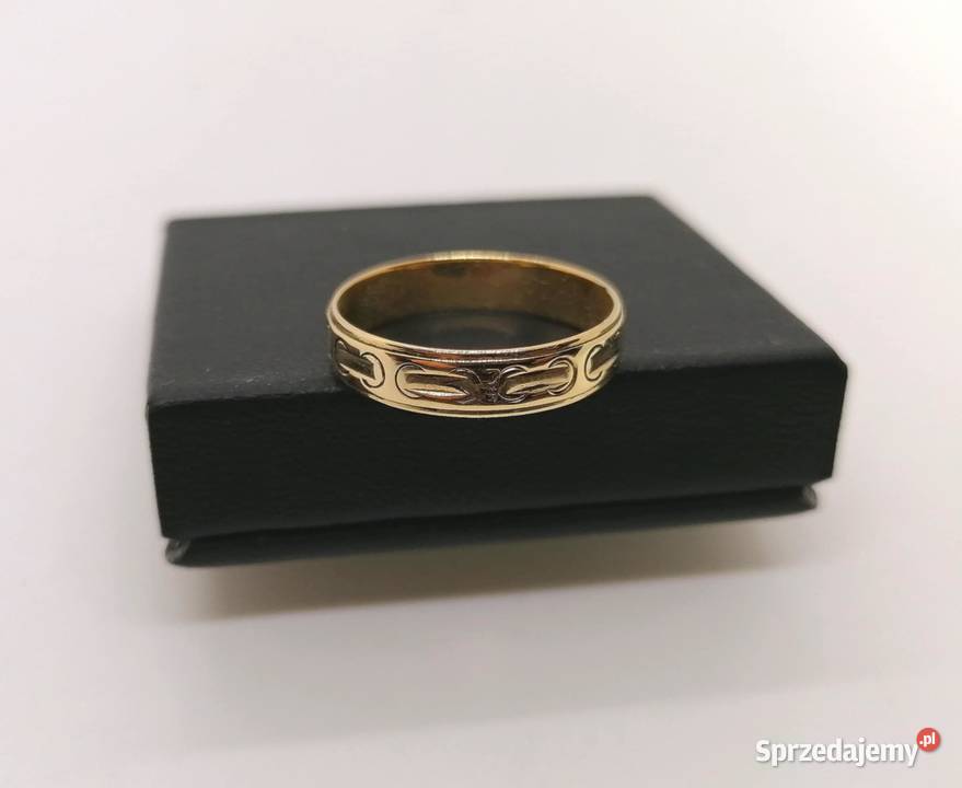 Złota obrączka próby 585 204g Rozmiar 14 złoto Elbląg