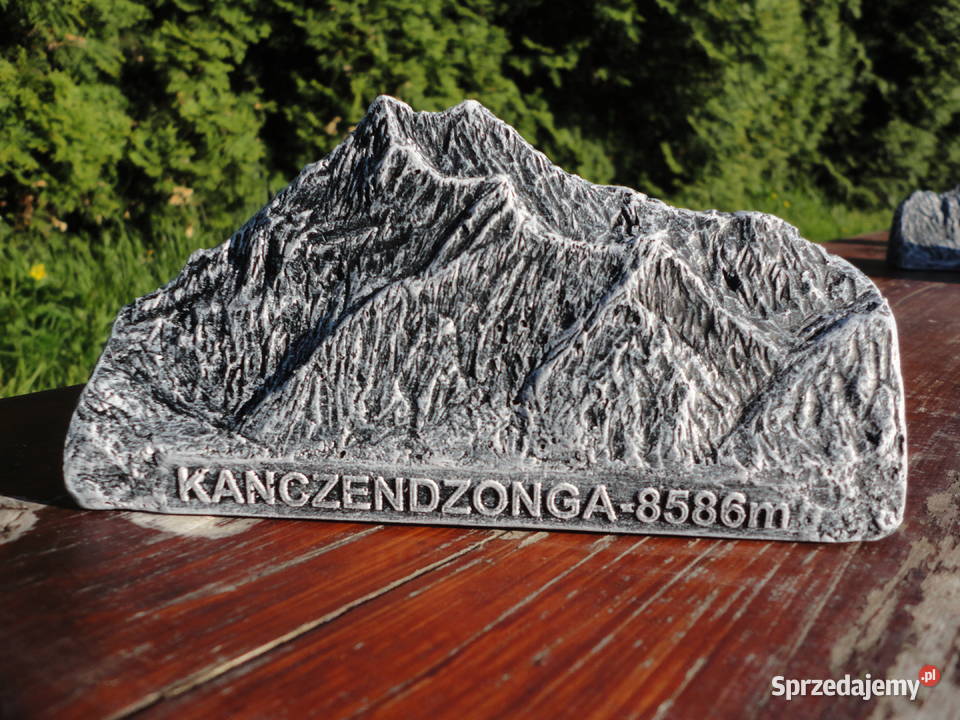 Kanczendzonga relief Korona Himalajów