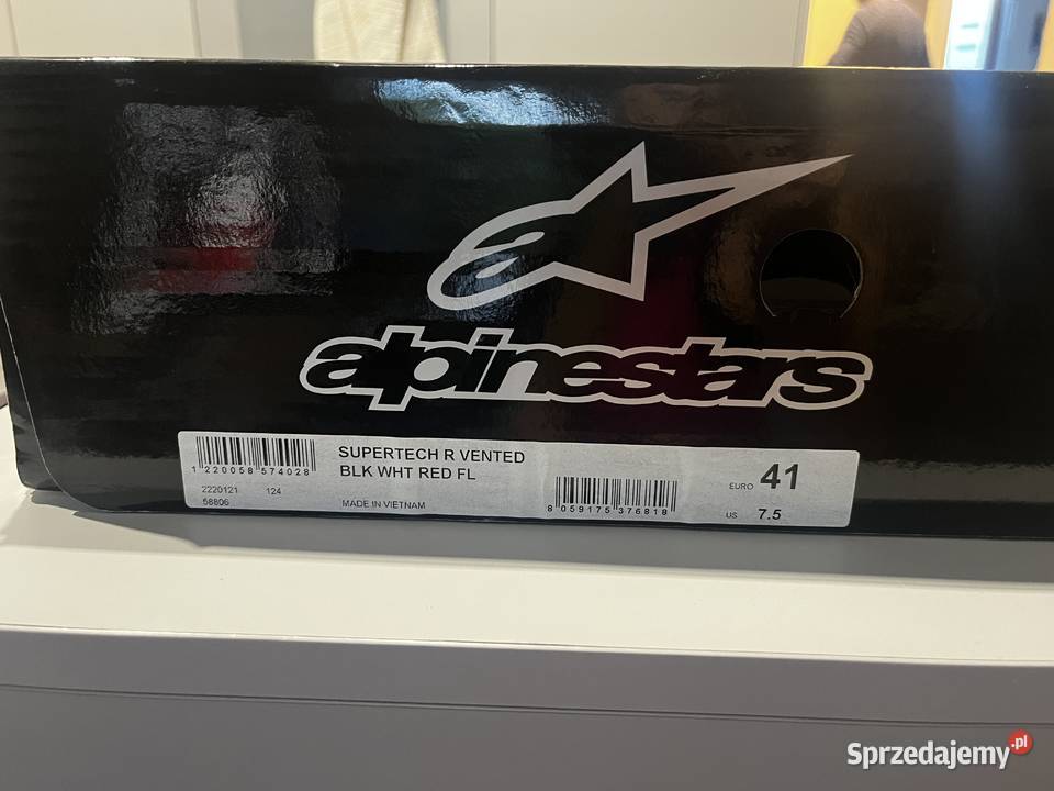 Buty do jazdy na moto Alpinestars Supertech inna Sportowe sprzedam