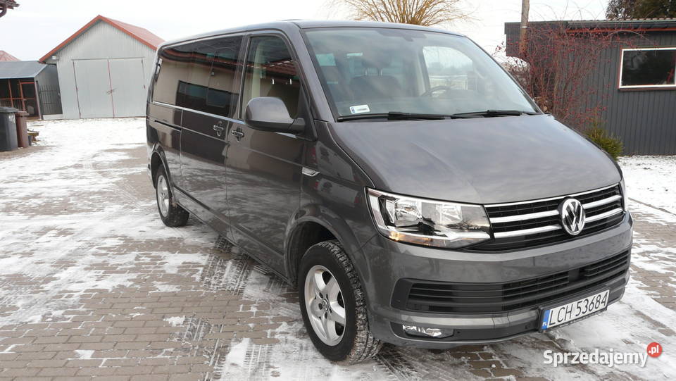 volkswagen T6 Carawelle 2017 r salon 1 elektryczne lusterka Rożdżałów