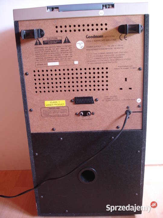 Karaoke System GOODMANS XB17CDG lubuskie Zielona Góra