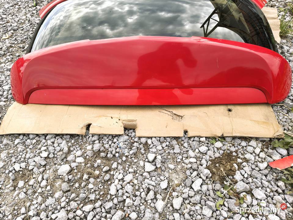 Klapa bagażnika tył Opel Corsa D Czerwona Radom sprzedam