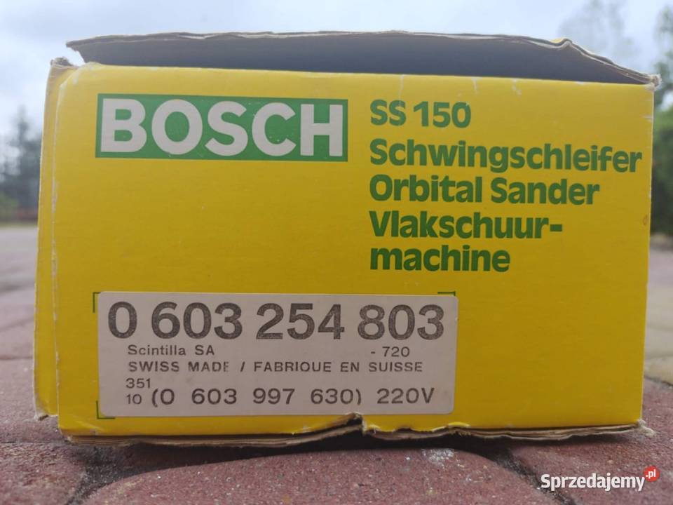 szlifierka oscylacyjna Bosch PSS 230 Lipsko-Polesie