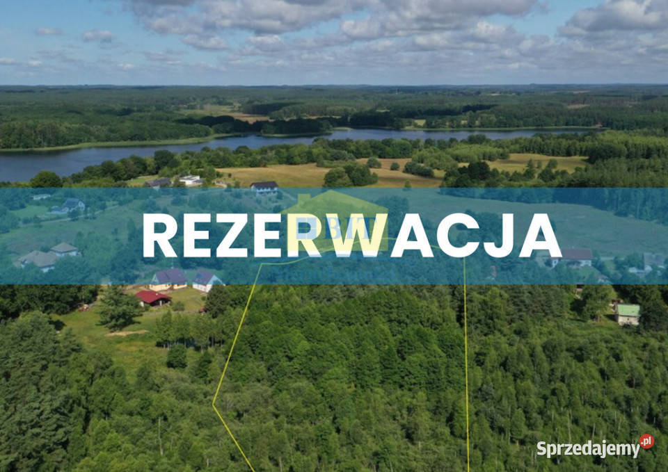 Działka 113 ha jeziorem warunki zabudowy zachodniopomorskie Głęboczek