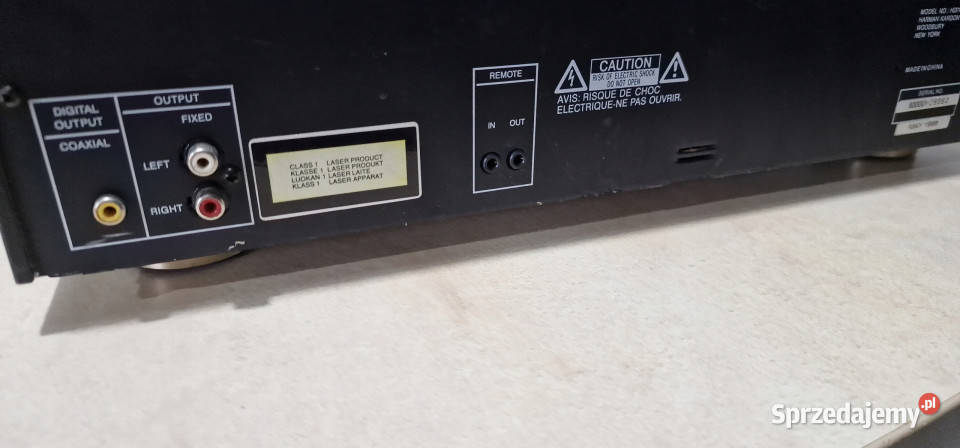 HarmanKardon HD710 kompaktowy odtwarzacz CD Międzychód