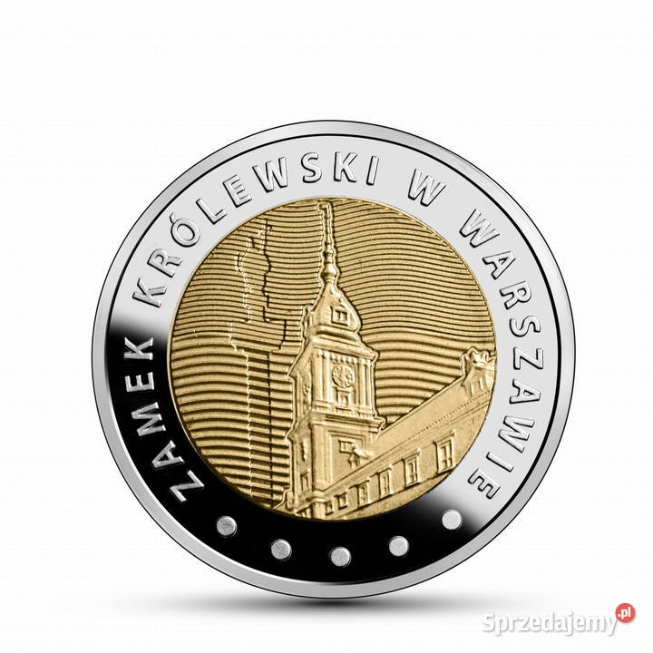 Moneta 5 Zamek Królewski w Warszawie mazowieckie Warszawa