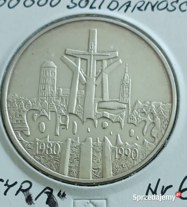 100 000 Solidarność 1990 r 6 Typ A Konin